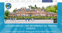 Desktop Screenshot of coalbrookdaleschool.org.uk